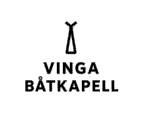 Vinga BåtKapell logo with boat cover icon and text.